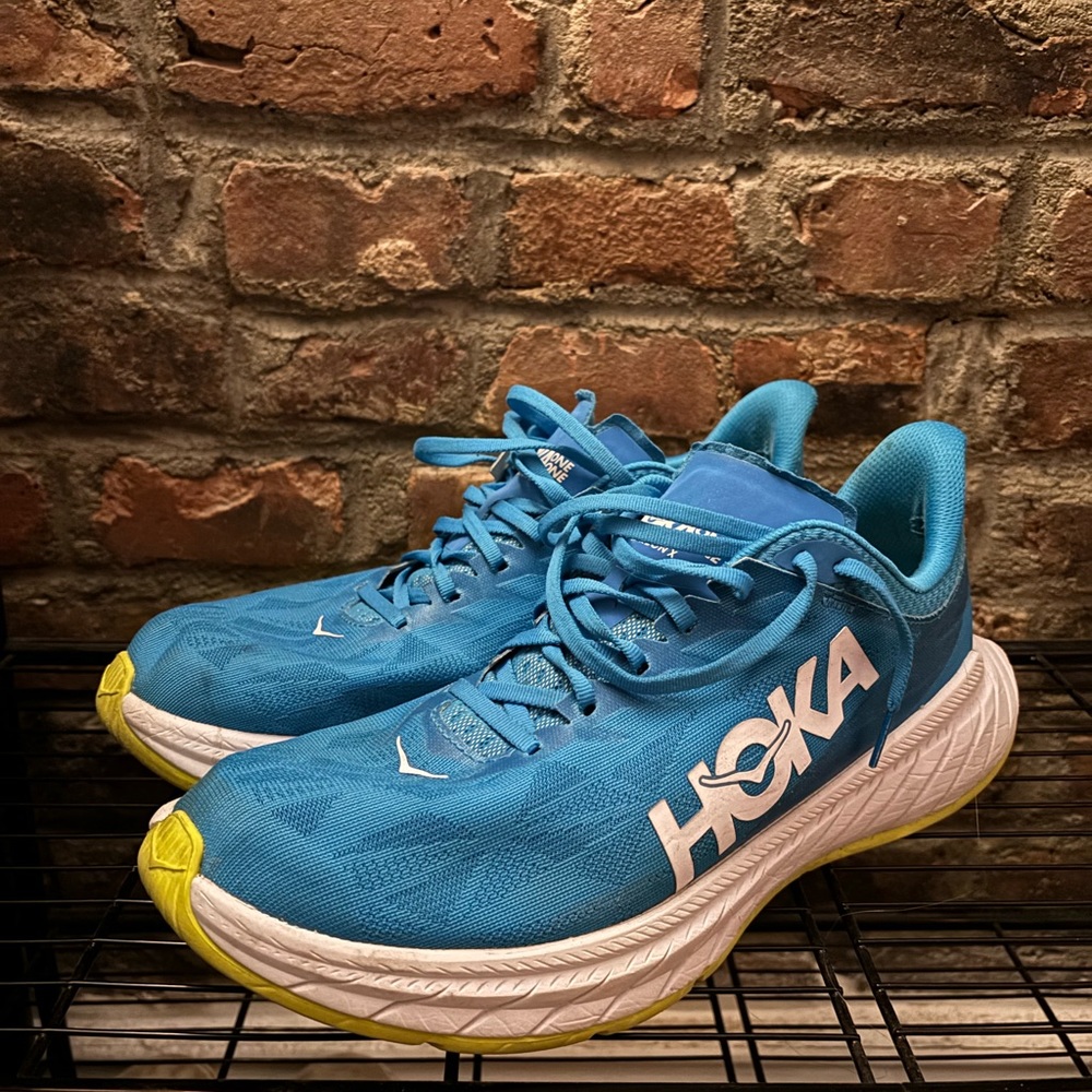 Men’s size 12 HOKA running shoes